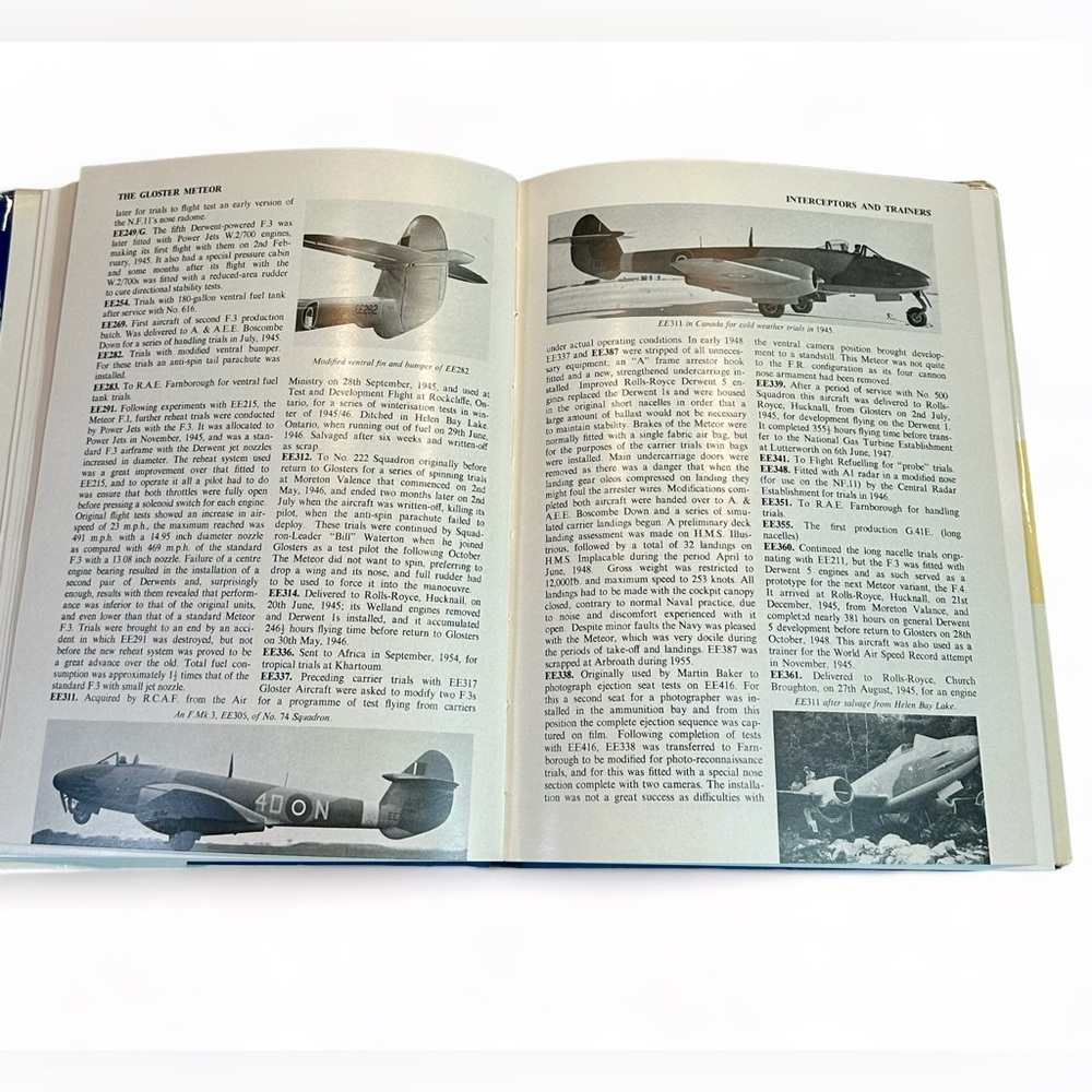 The Gloster Meteor, Macdonald Aircraft Monographs, Edward Shacklady, 1962 View 6